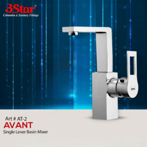 3 Star Basin Mixer Avant