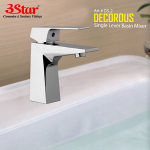 3 Star Basin Mixer Decorous
