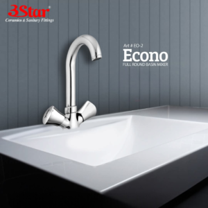 3 Star Basin Mixer Econo