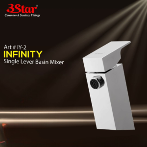3 Star Basin Mixer Infinity