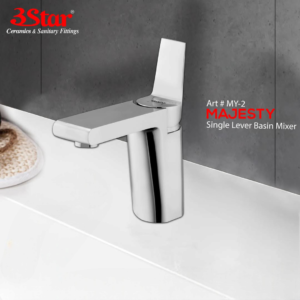 3 Star Basin Mixer Majesty
