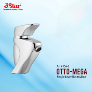 3 Star Basin Mixer Otto Mega