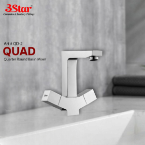 3 Star Basin Mixer Quad