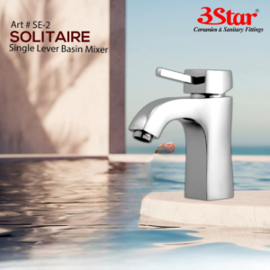 3 Star Basin Mixer Soltaire