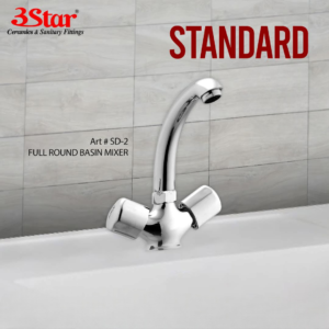 3 Star Basin Mixer Standard