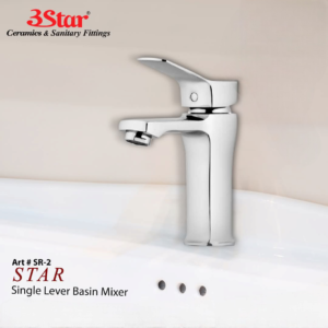 3 Star Basin Mixer Star