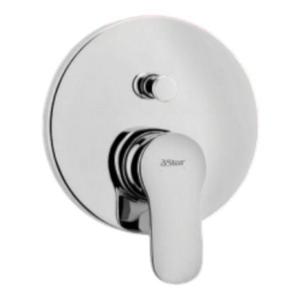 3 Star Concealed Shower Body Round