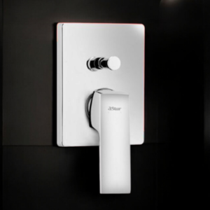 3 Star Concealed Shower Mixer Square