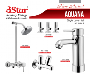 3 Star Shower Set Aquana