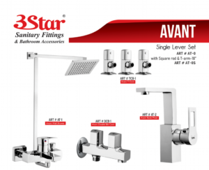 3 Star Shower Set Avant