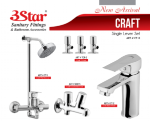 3 Star Shower Set Craft