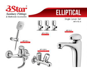 3 Star Shower Set Elliptical