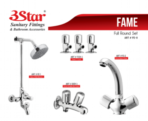 3 Star Shower Set Fame