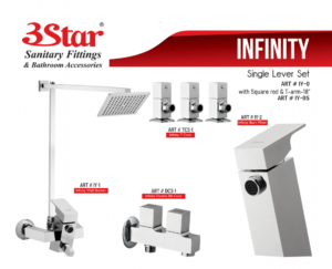 3 Star Shower Set Infinity