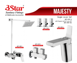 3 Star Shower Set Majesty