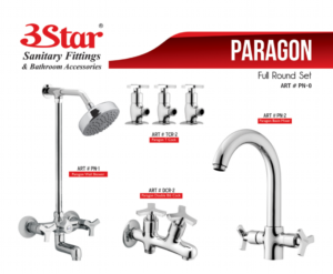 3 Star Shower Set Paragon