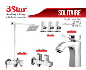 3 Star Shower Set Soltaire