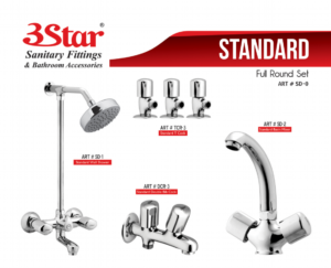 3 Star Shower Set Standard
