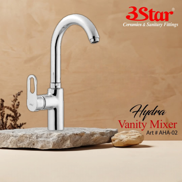 3 Star Sink Bowl Mixer Hydra