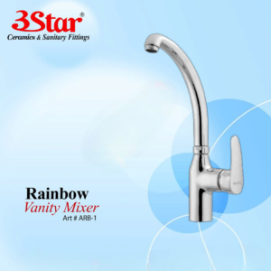 3 Star Sink Bowl Mixer Rainbow