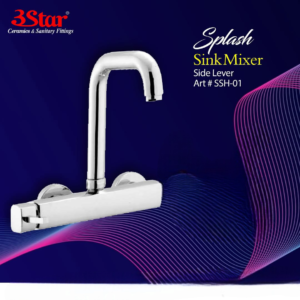 3 Star Sink Mixer Splash