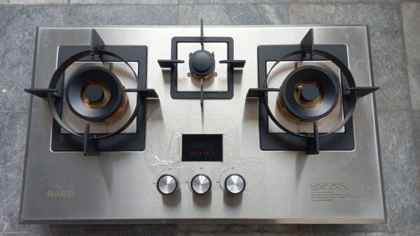 Built in Hob Steel With Timer and Safety
