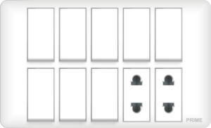 Prime Switches ART White Series