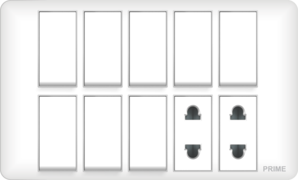 Prime Switches ART White Series