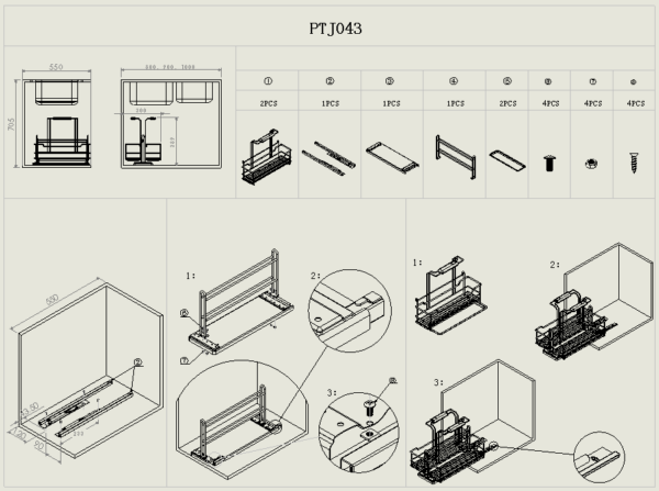 Bottle Slider PTJ043 Manual