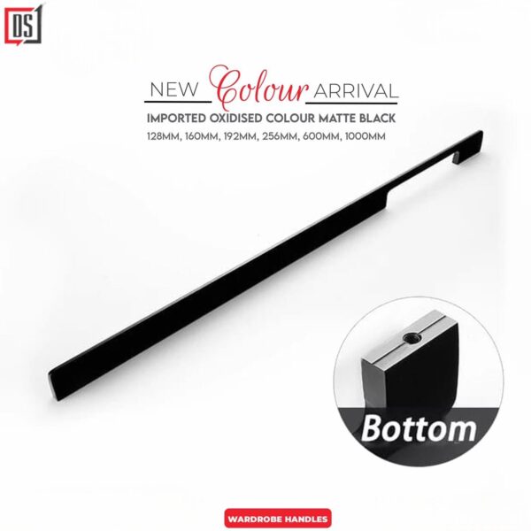 Cabinet Handle DS 011 Black Long