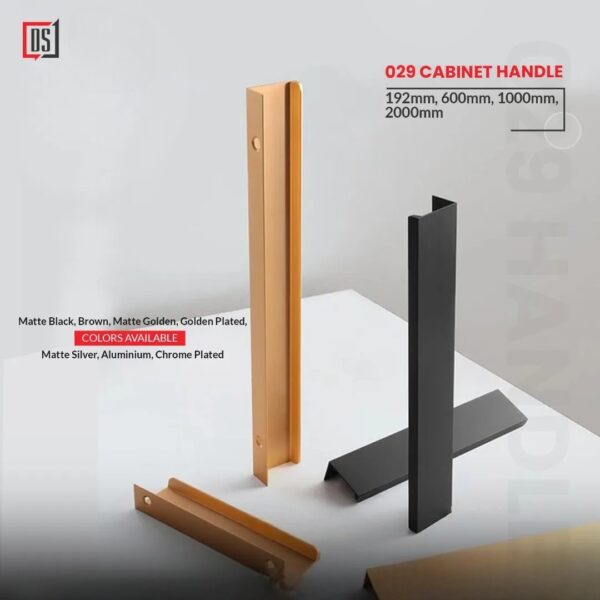 Cabinet Handle DS 029 Black Golden
