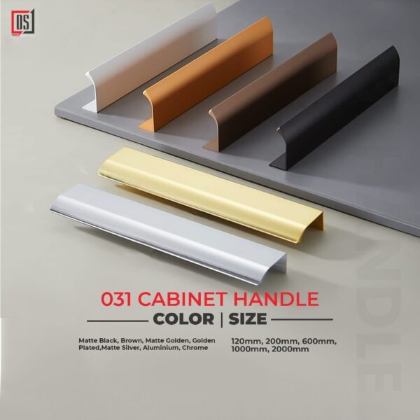 Cabinet Handle DS 031 Color Options