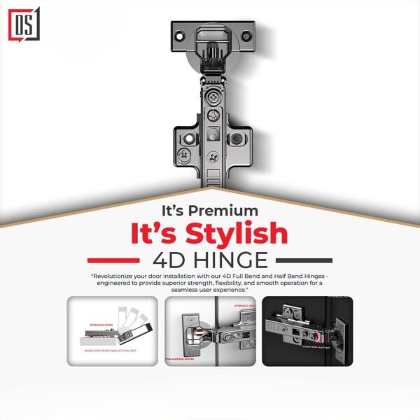 Cabint Hinges 4D Soft Close DS Imported