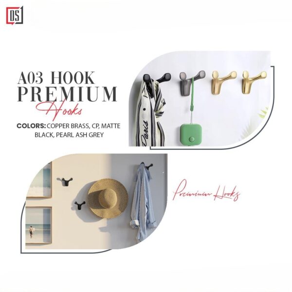 Hook DS A3 Double Hanging Hook