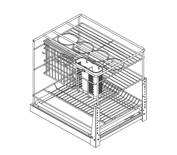 Sliding Rack PTJ025F2 Sketch