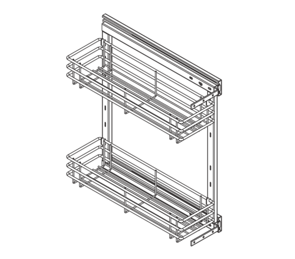 Spices Rack PTJ009 Sketch