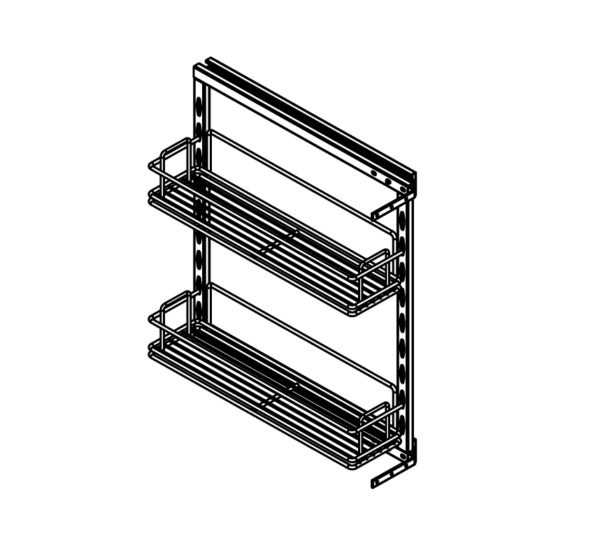 Spices Rack PTJ009F Sketch