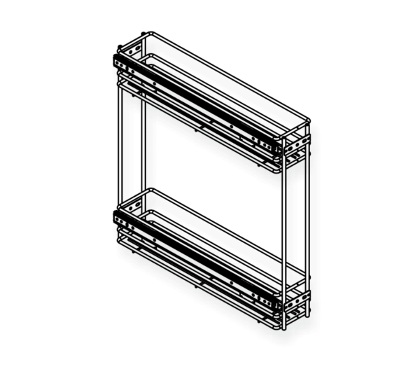 Spices Rack PTJ009I Sketch